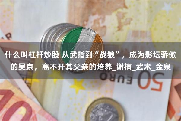 什么叫杠杆炒股 从武指到“战狼”，成为影坛骄傲的吴京，离不开其父亲的培养_谢楠_武术_金泉